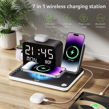 Fob’inc 7‑in‑1 Wireless Charging Station