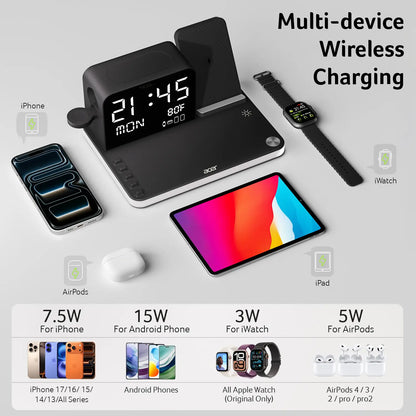 Fob’inc 7‑in‑1 Wireless Charging Station